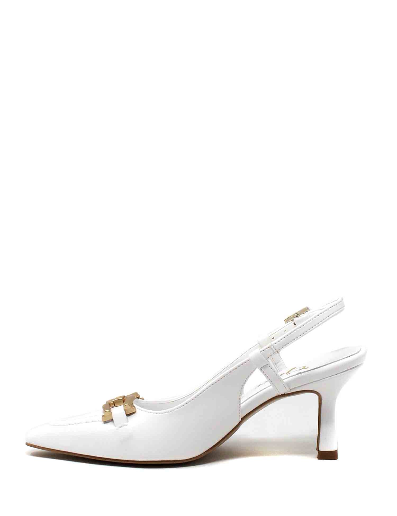 Sandali tacco Bianco Grace Shoes