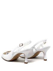 Sandali tacco Bianco Grace Shoes