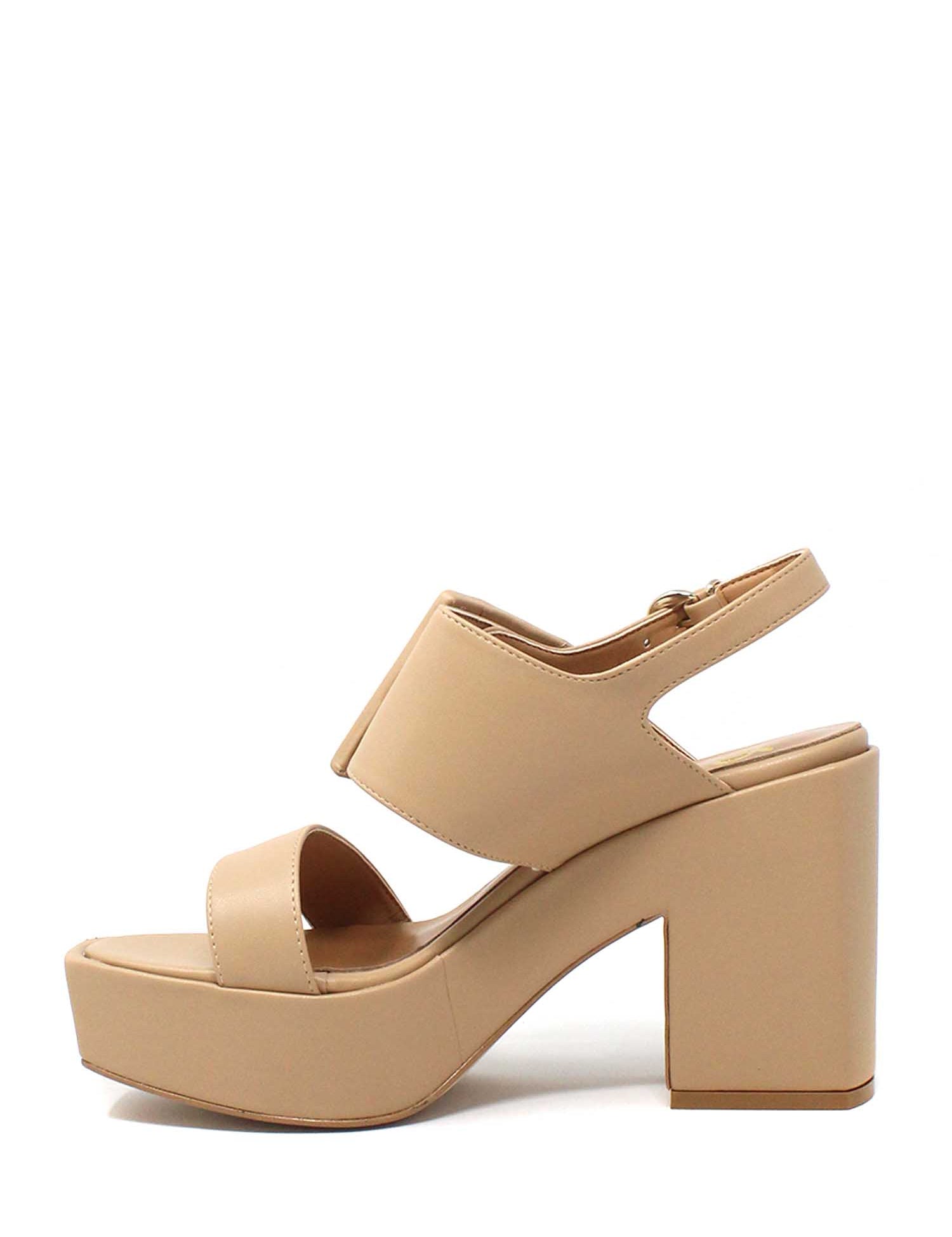 Sandali tacco Beige Grace Shoes