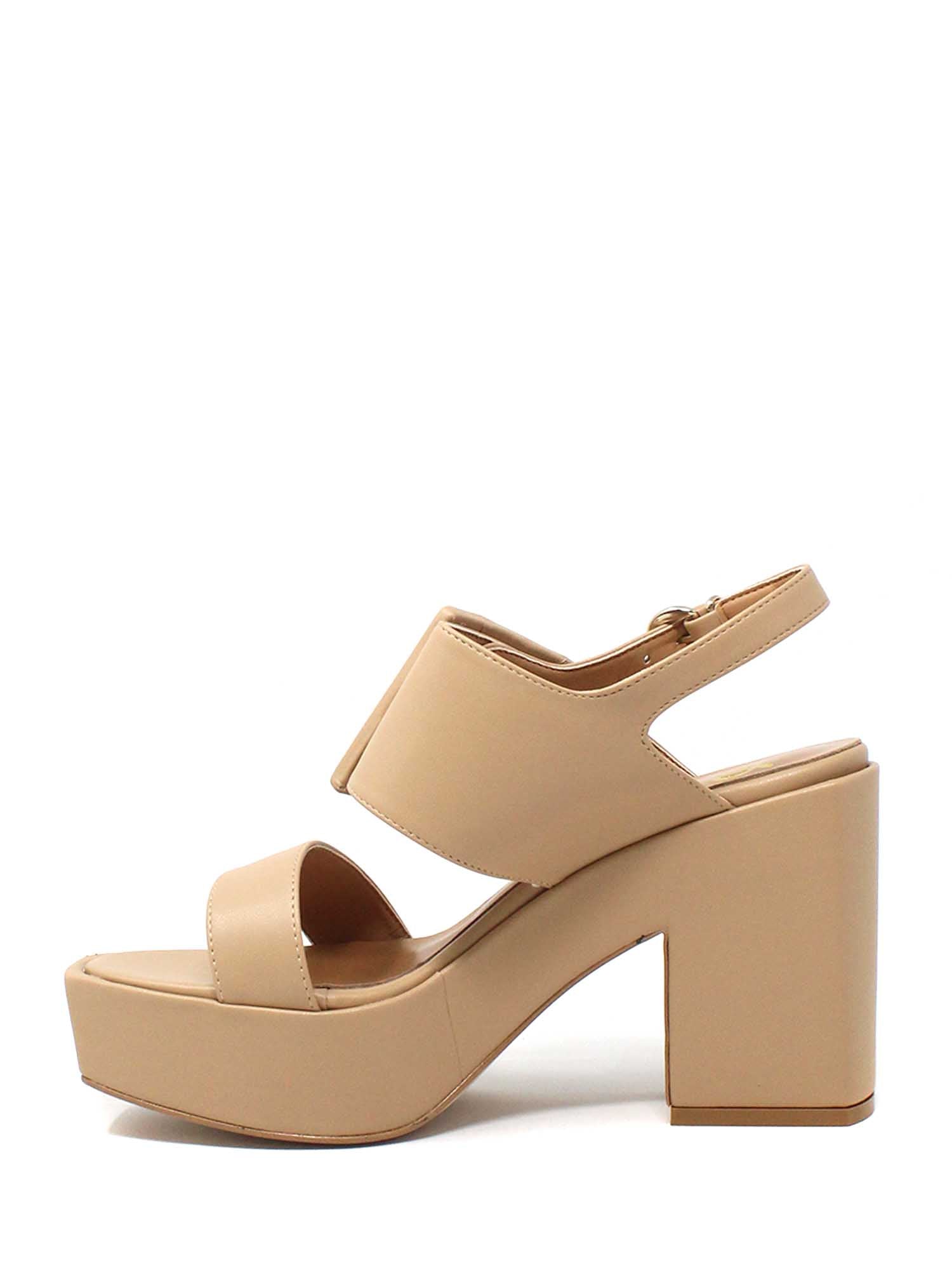 Sandali tacco Beige Grace Shoes