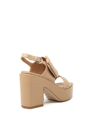 Sandali tacco Beige Grace Shoes