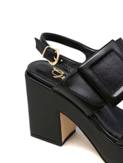 Sandali tacco Nero Grace Shoes