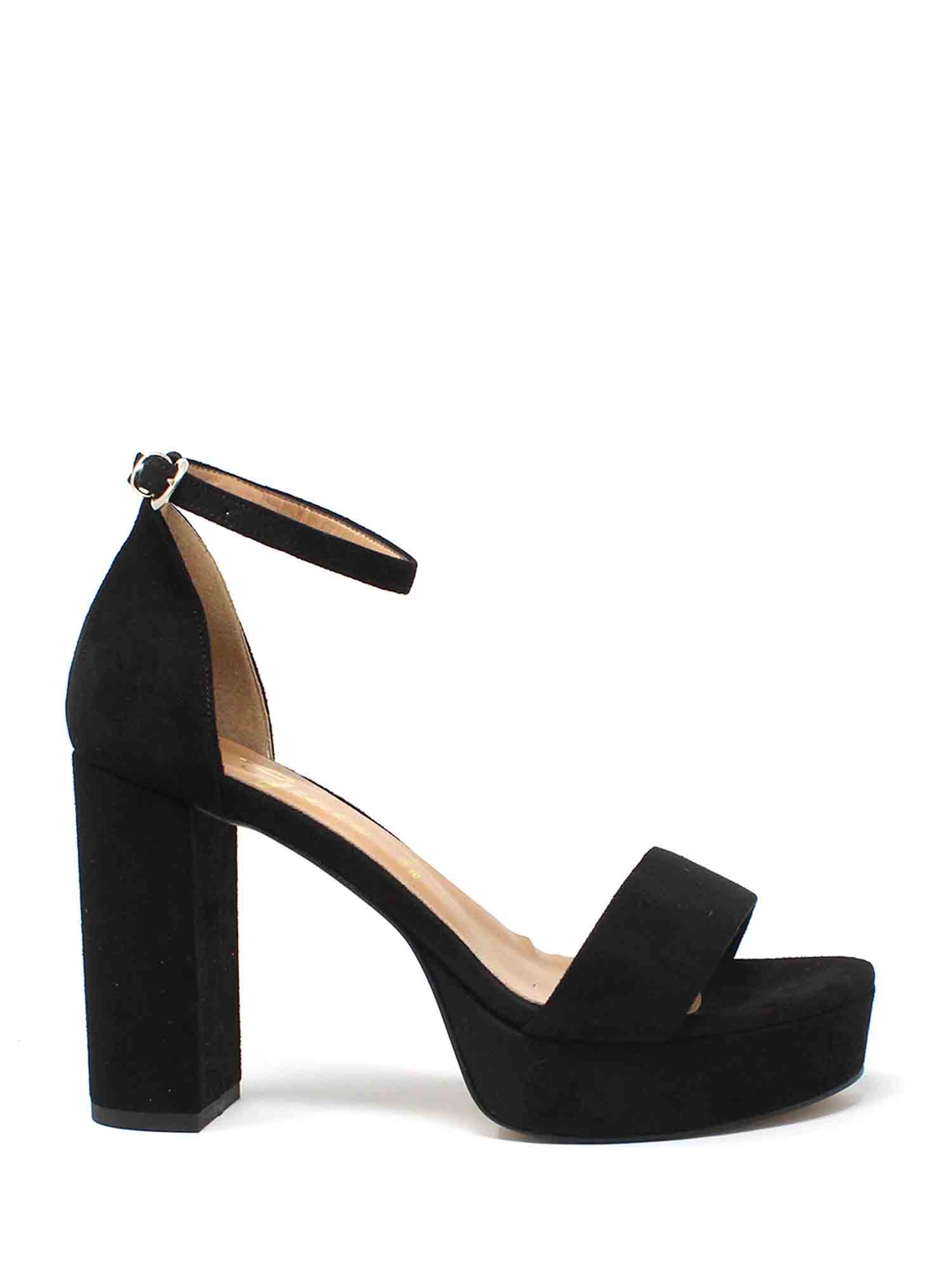 Sandali tacco Nero Grace Shoes