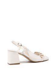 Sandali tacco Beige Grace Shoes