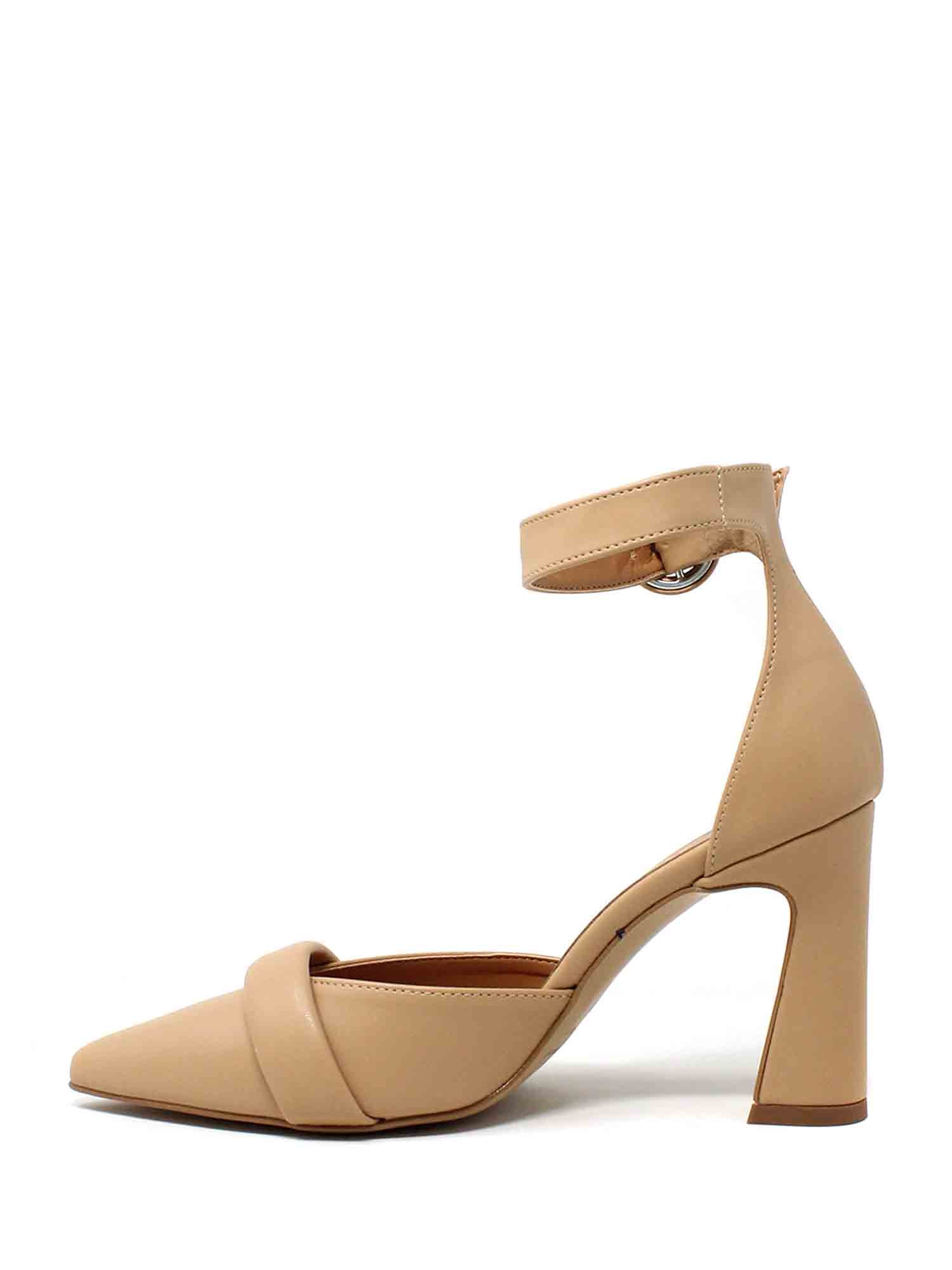 Sandali tacco Beige Grace Shoes