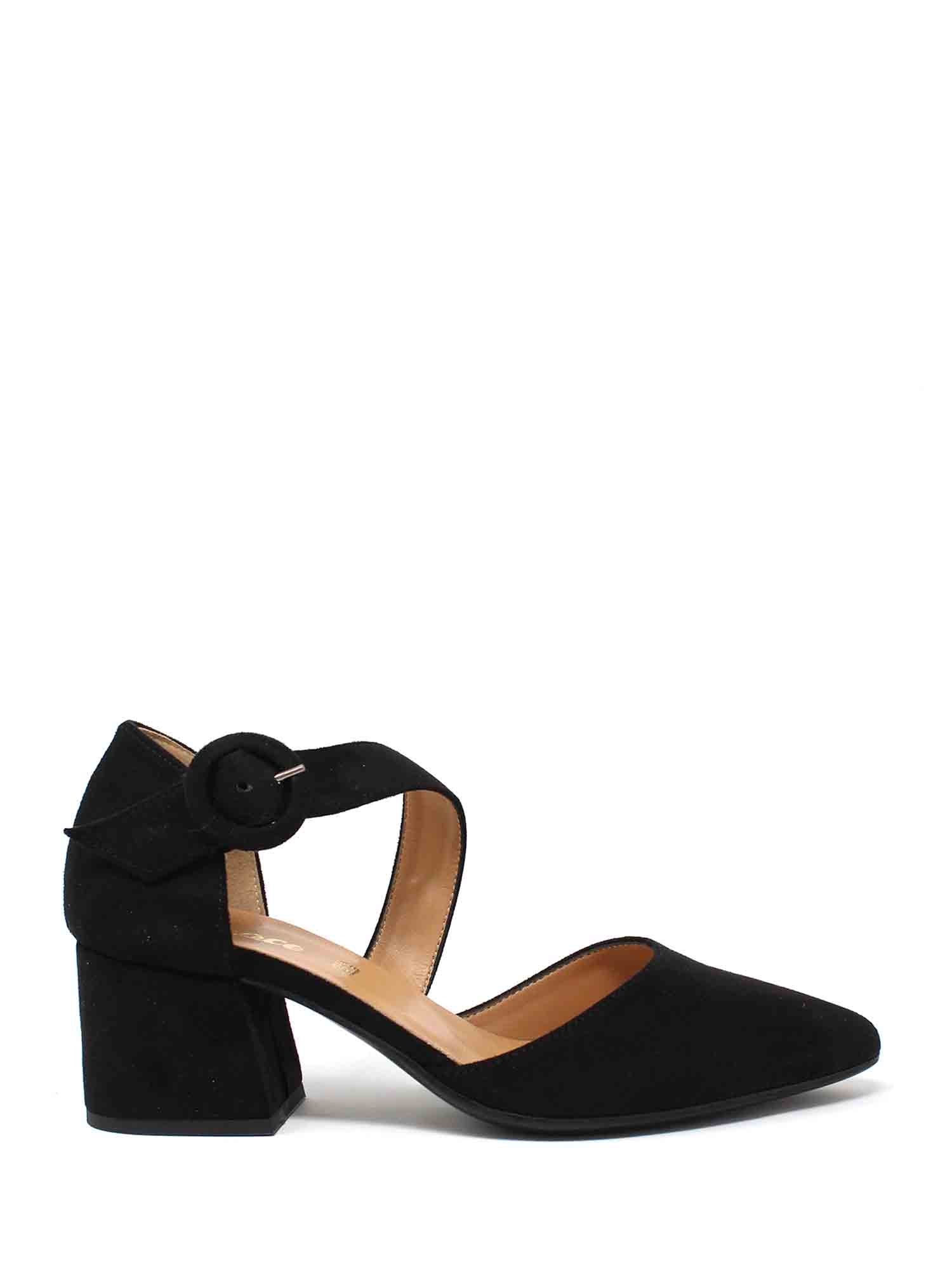 Sandali tacco Nero (p) Grace Shoes