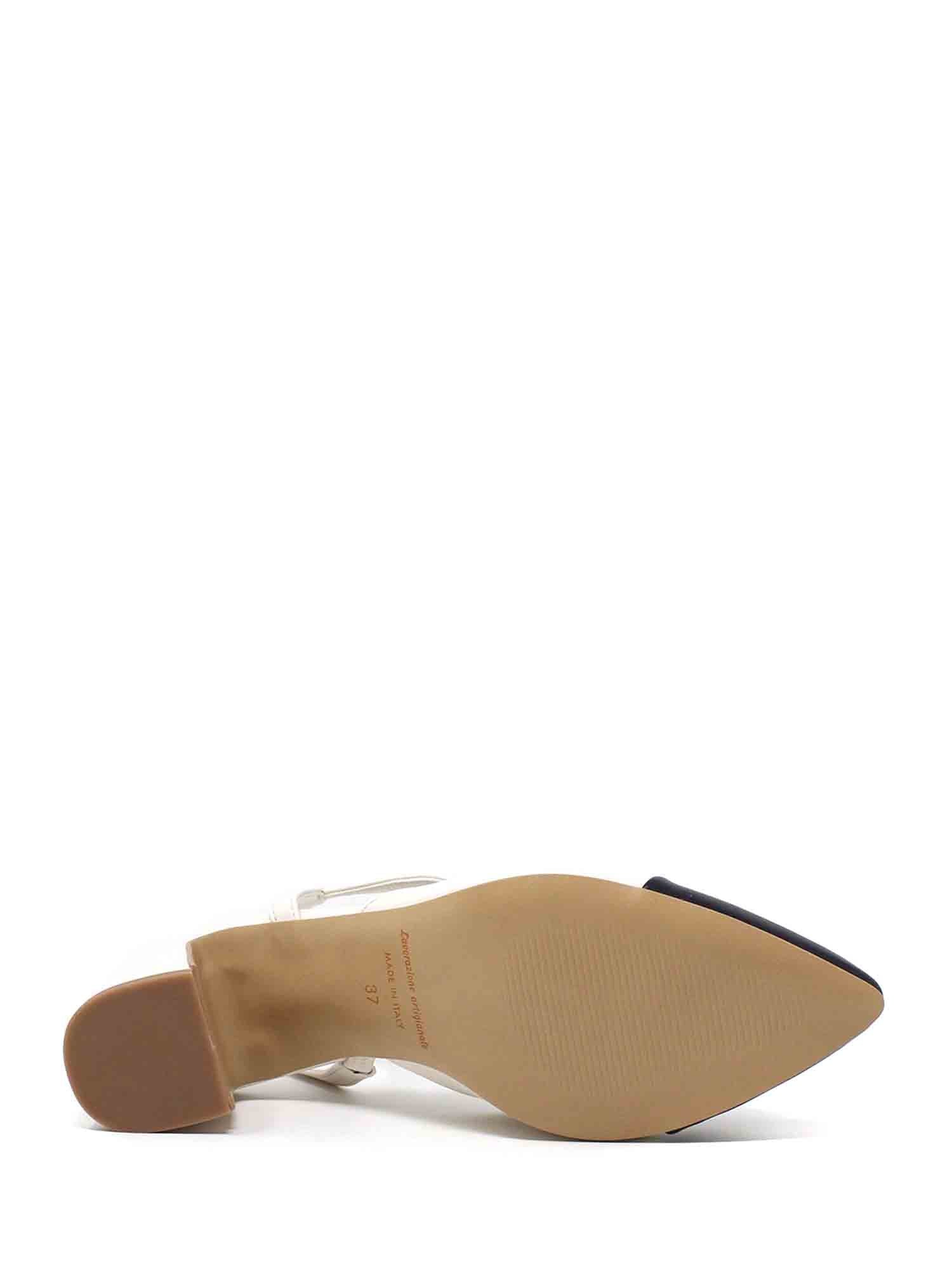 Sandali tacco Bianco Grace Shoes