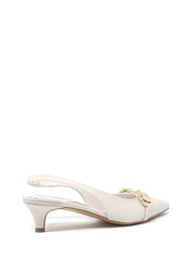 Sandali tacco Beige Grace Shoes