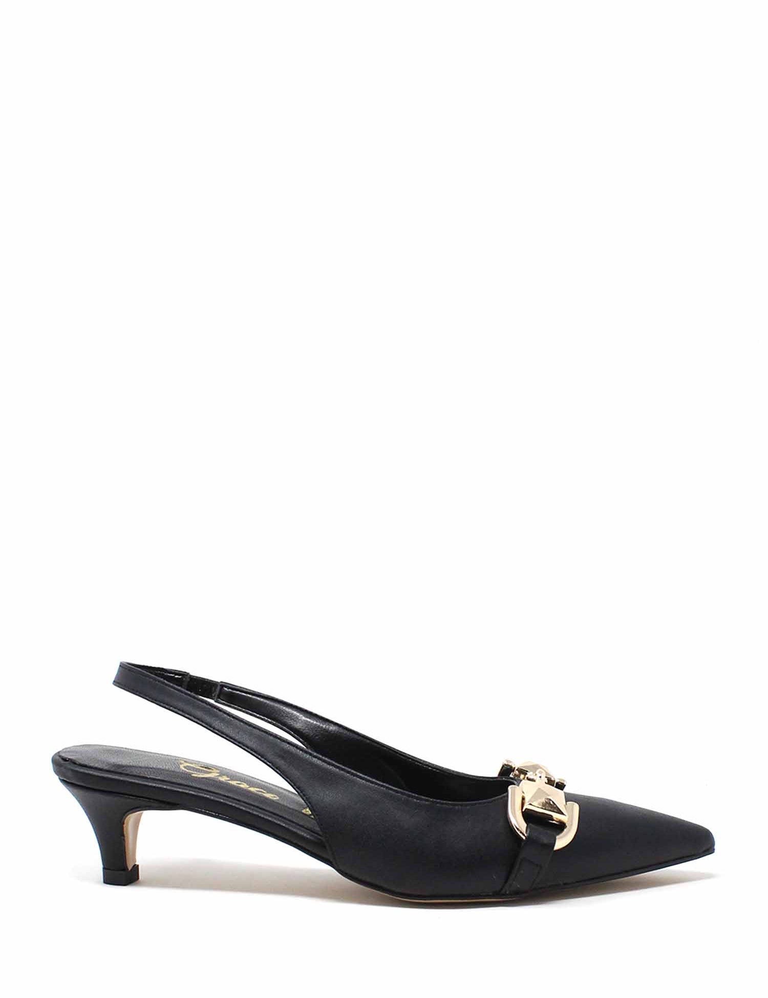 Sandali tacco Nero Grace Shoes