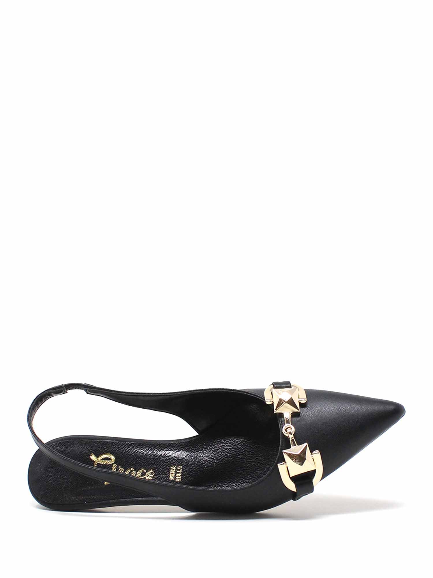 Sandali tacco Nero Grace Shoes