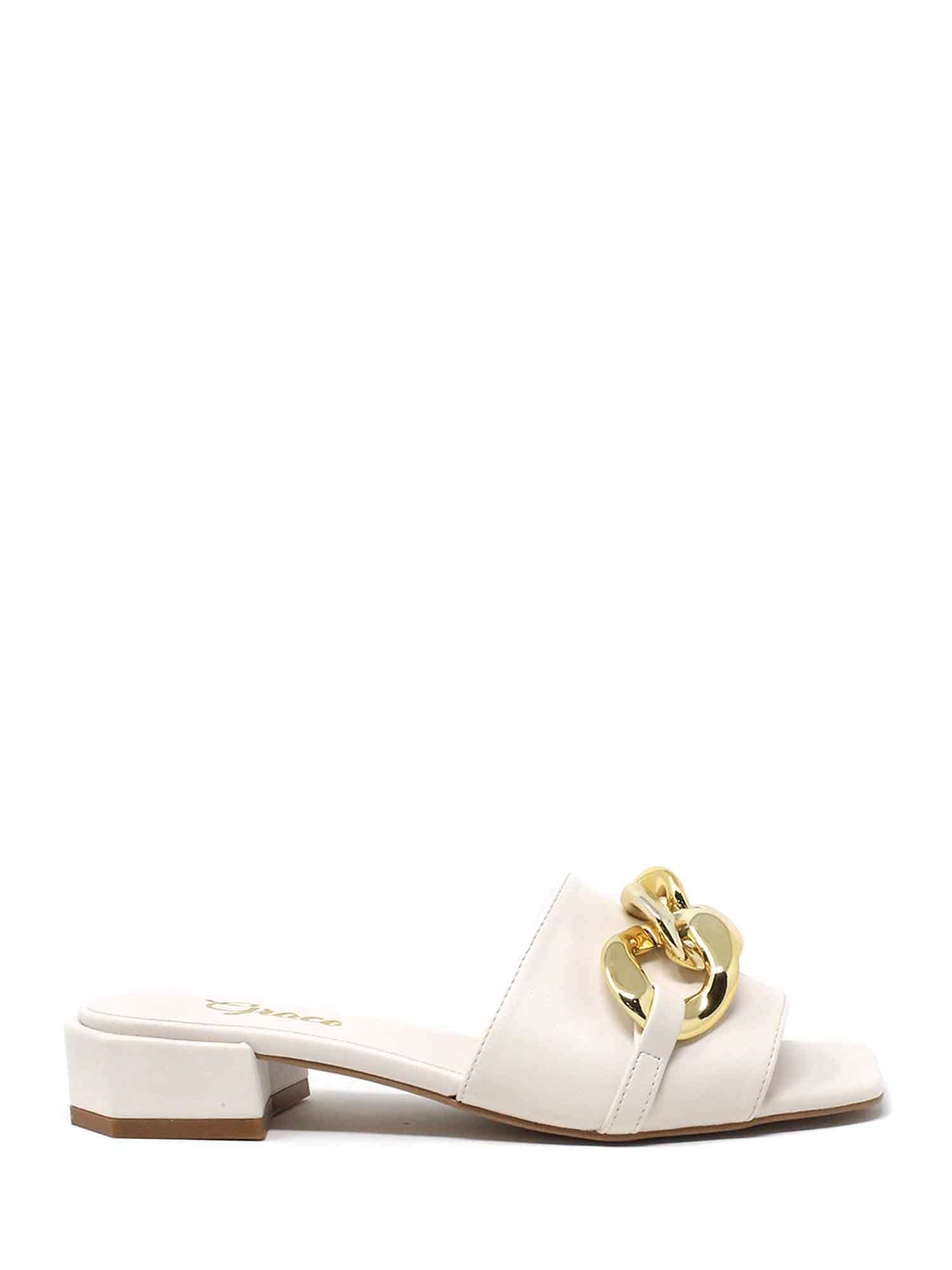 Ciabatte Beige Grace Shoes