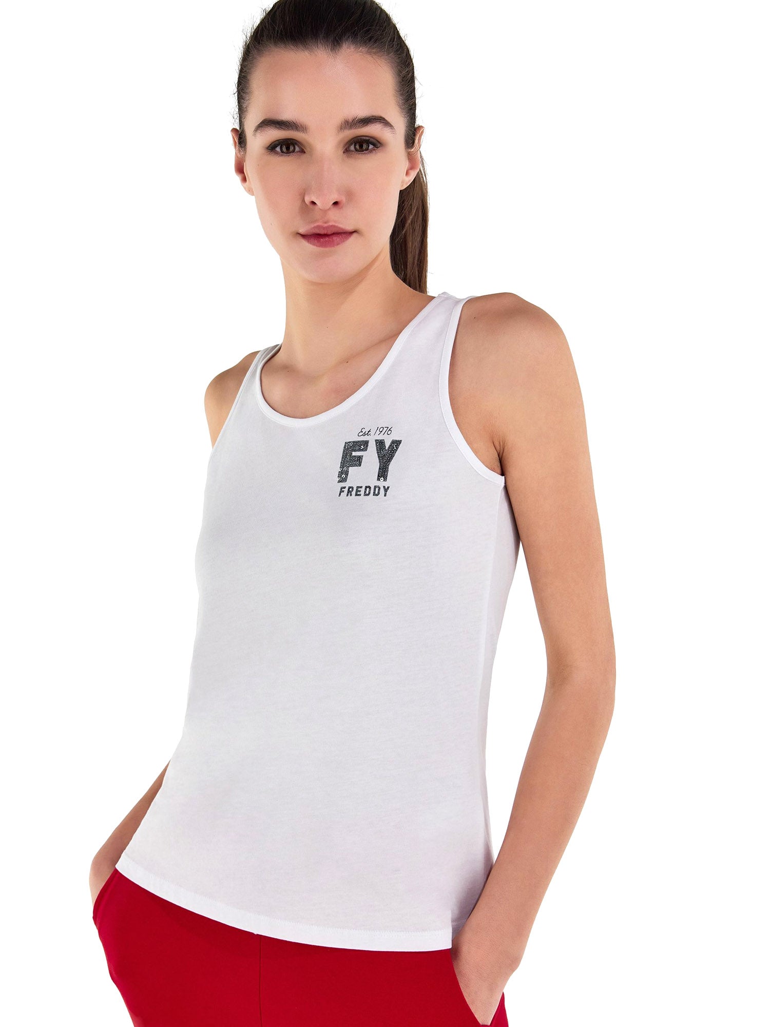 Canotte Bianco Freddy