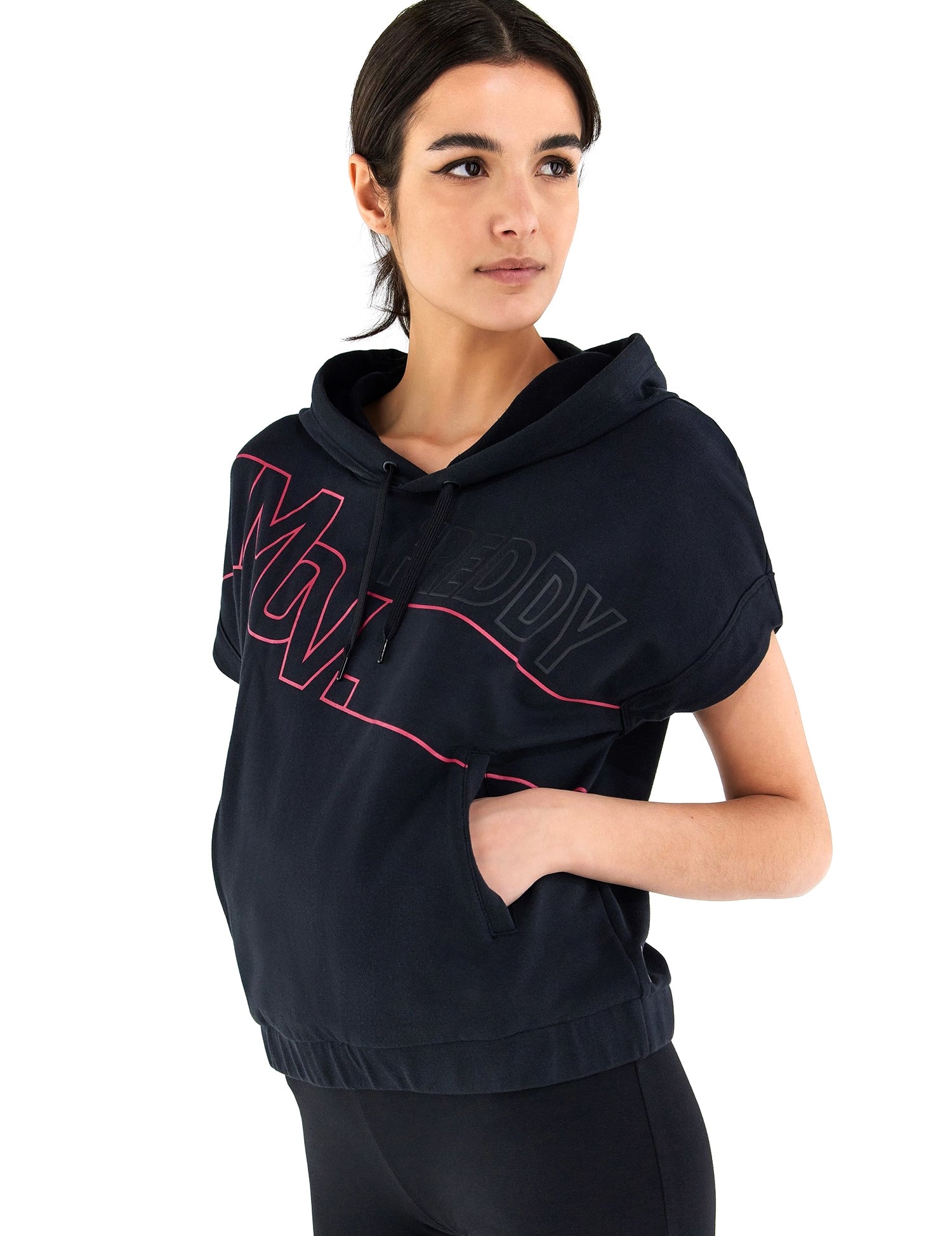 Felpe Nero Rosa Freddy