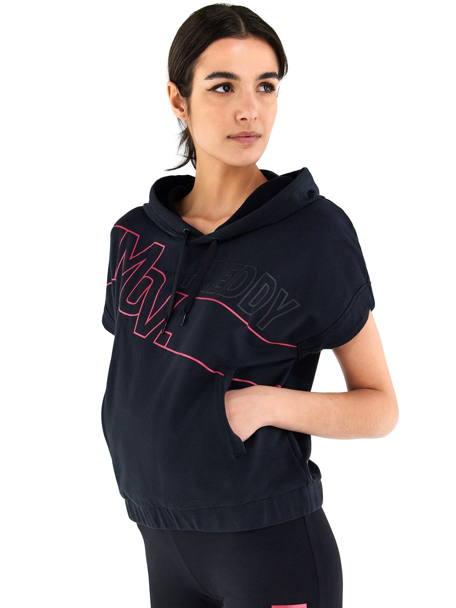 Felpe Nero Rosa Freddy