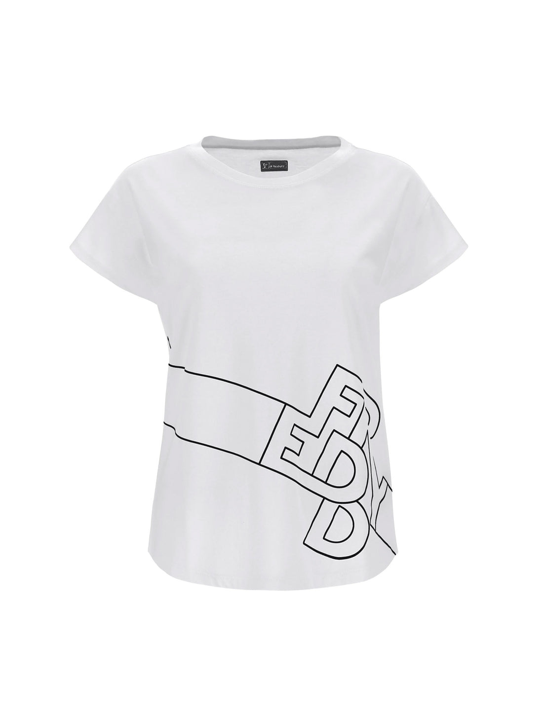 T-shirt Bianco Nero Freddy