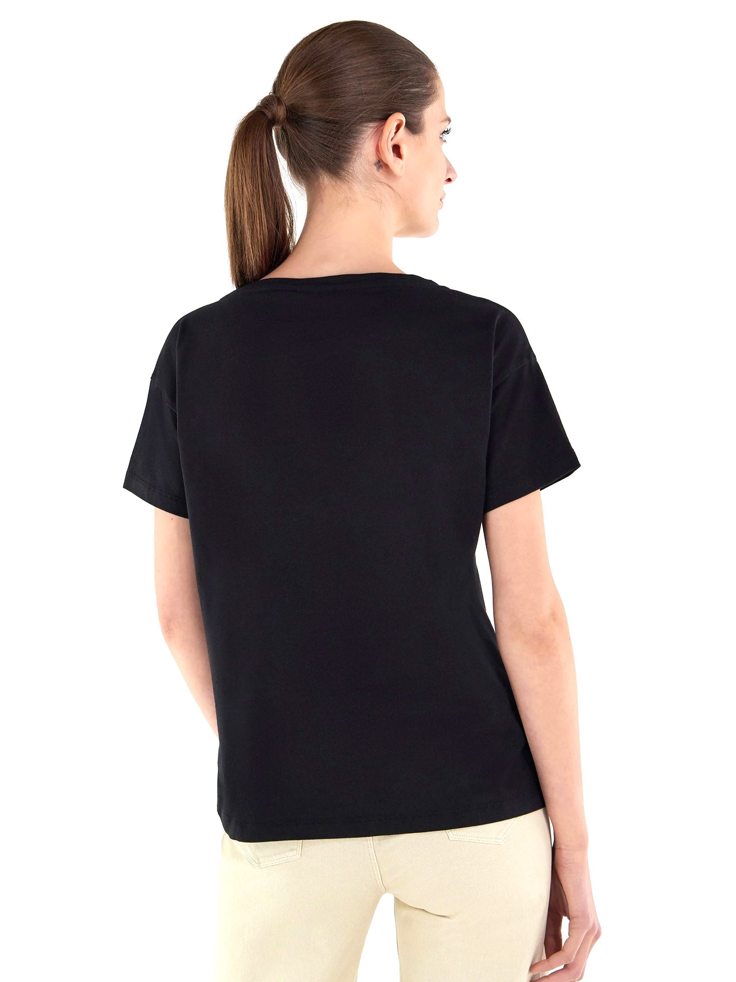 T-shirt Nero Rosa Freddy