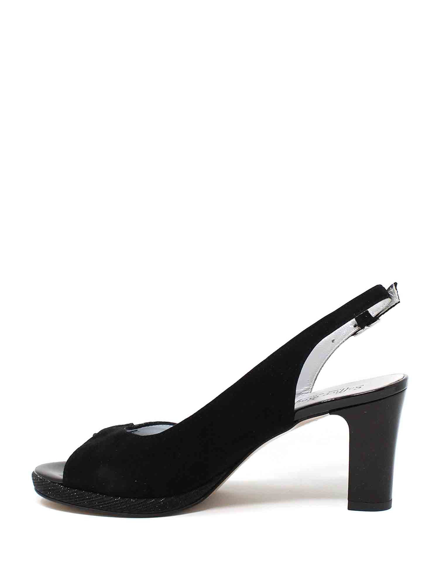 Sandali tacco Nero Soffice Sogno