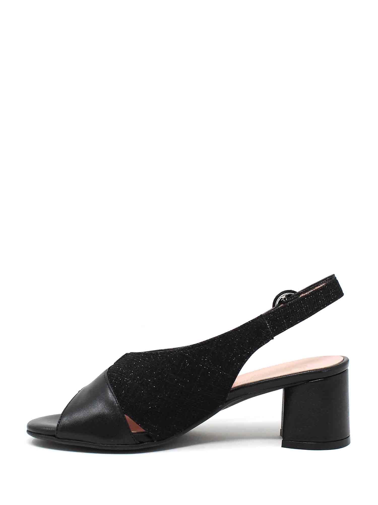 Sandali tacco Nero Soffice Sogno