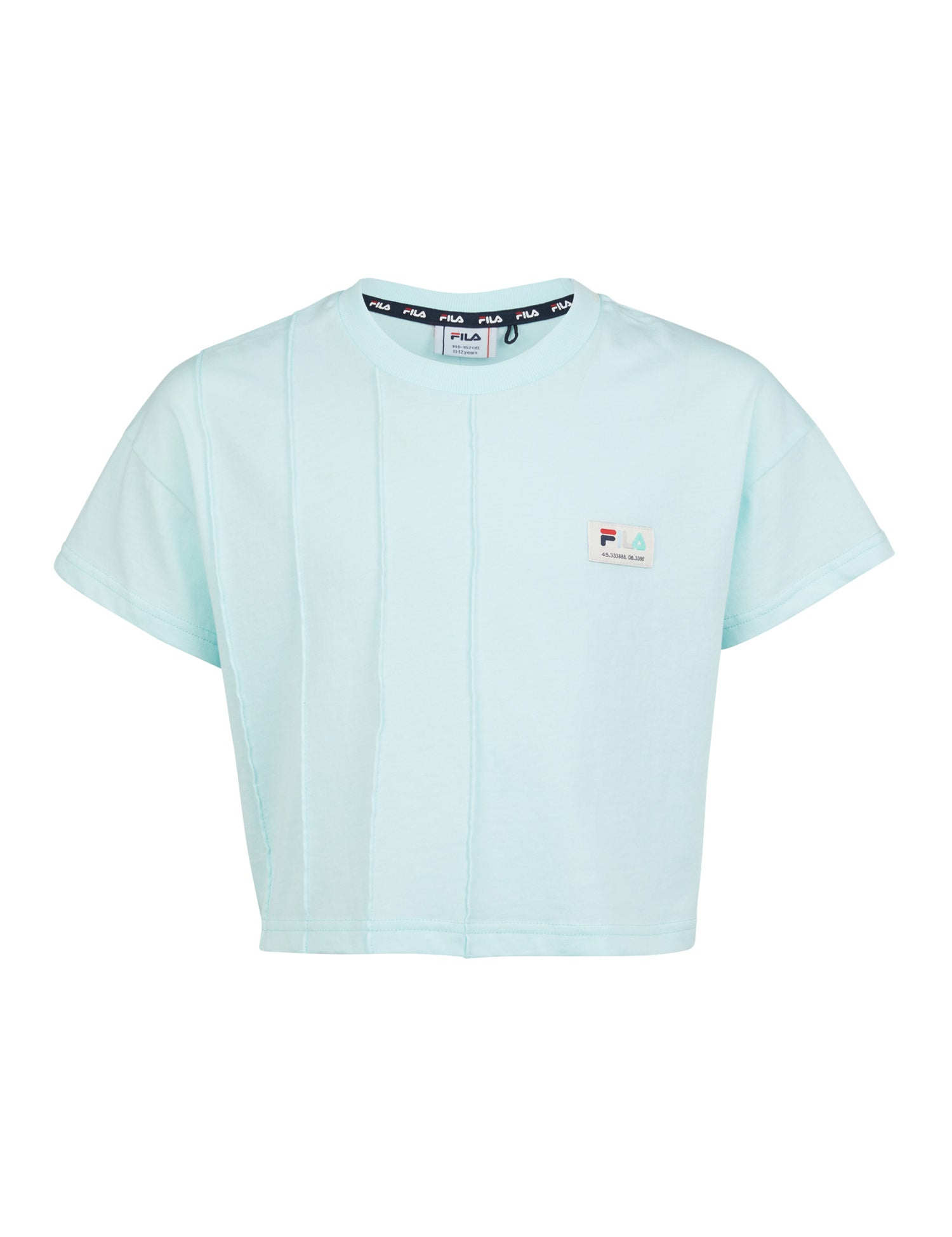 T-shirt Blu Chiaro Fila