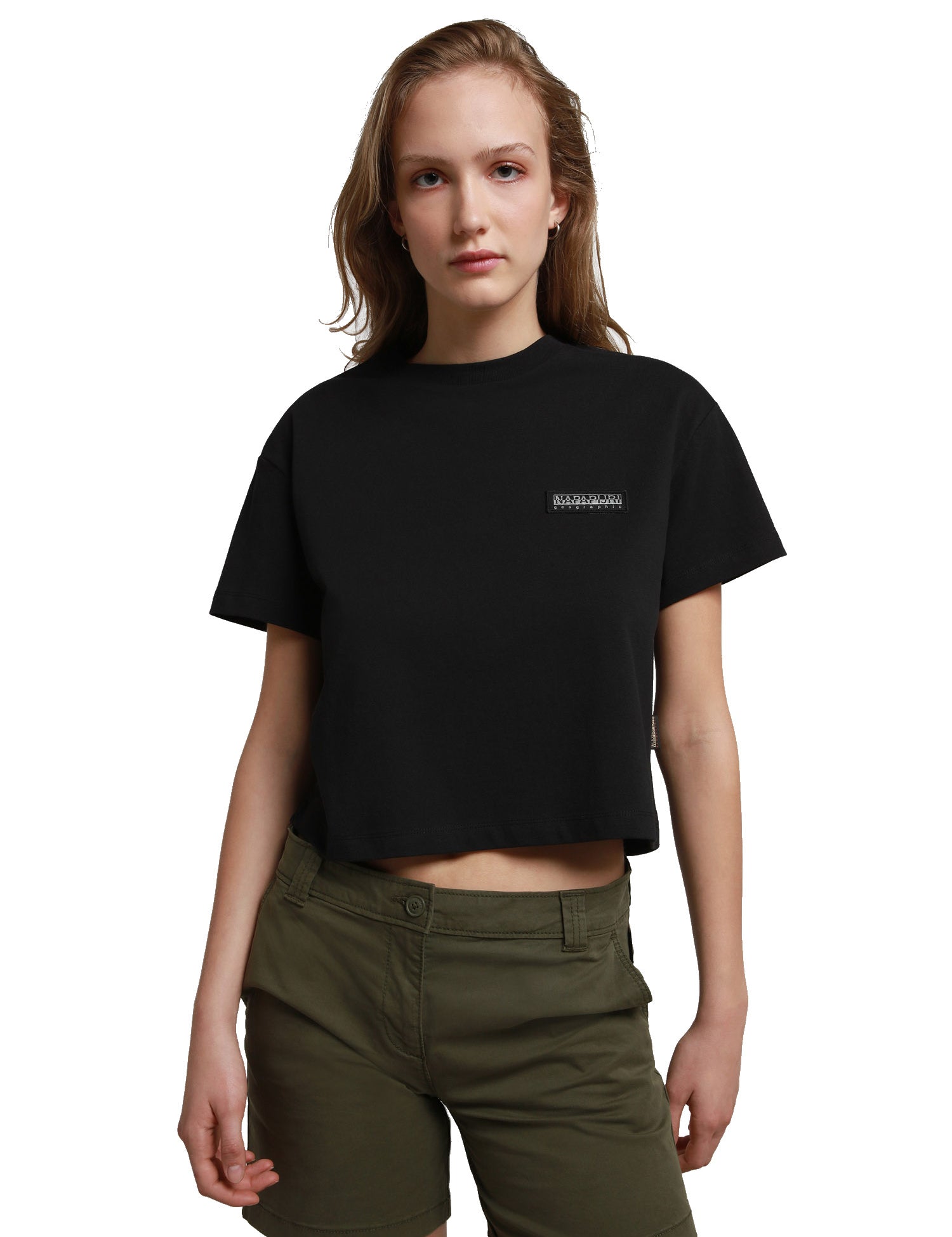 T-shirt Nero Napapijri