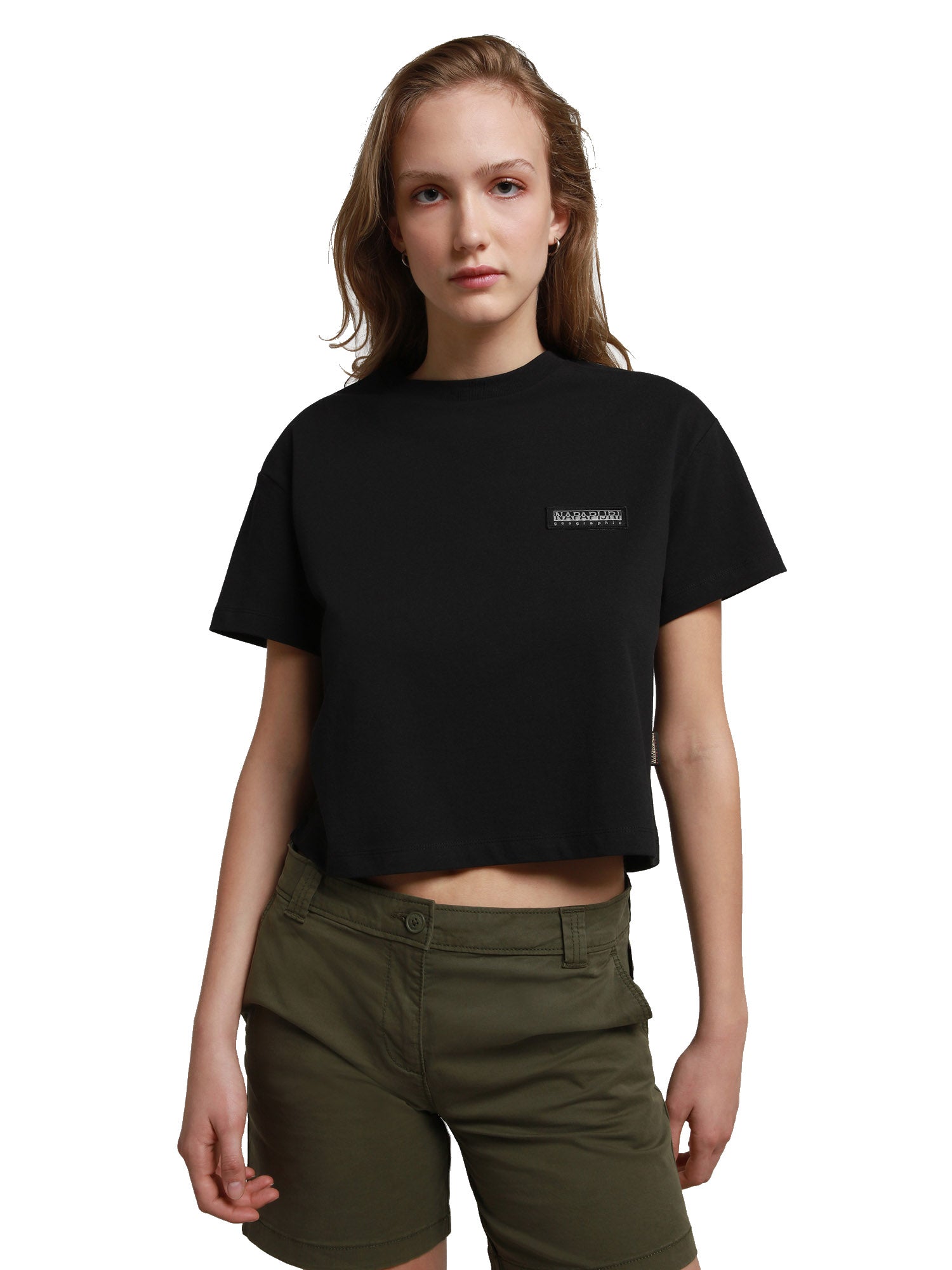 T-shirt Nero Napapijri