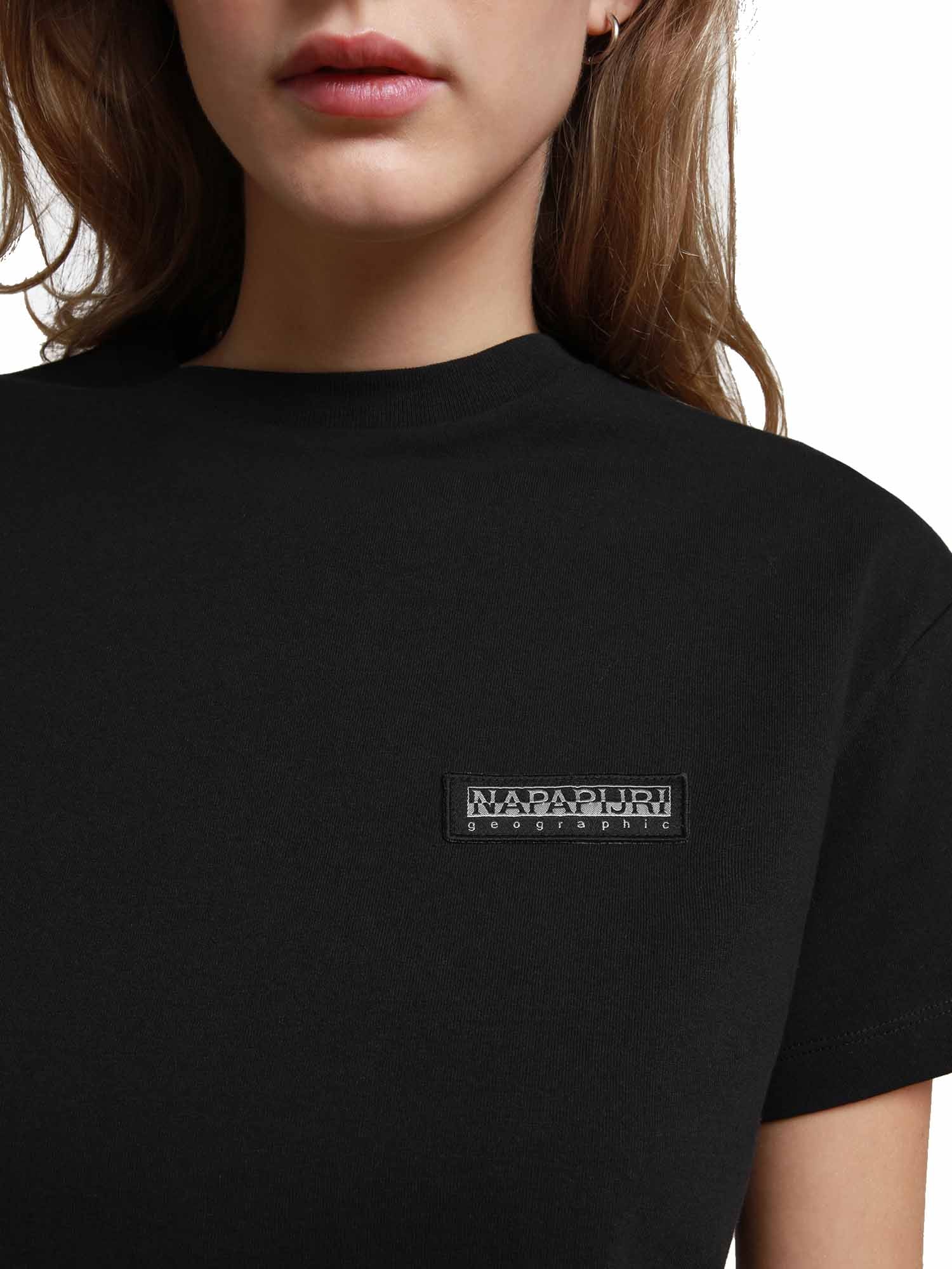 T-shirt Nero Napapijri