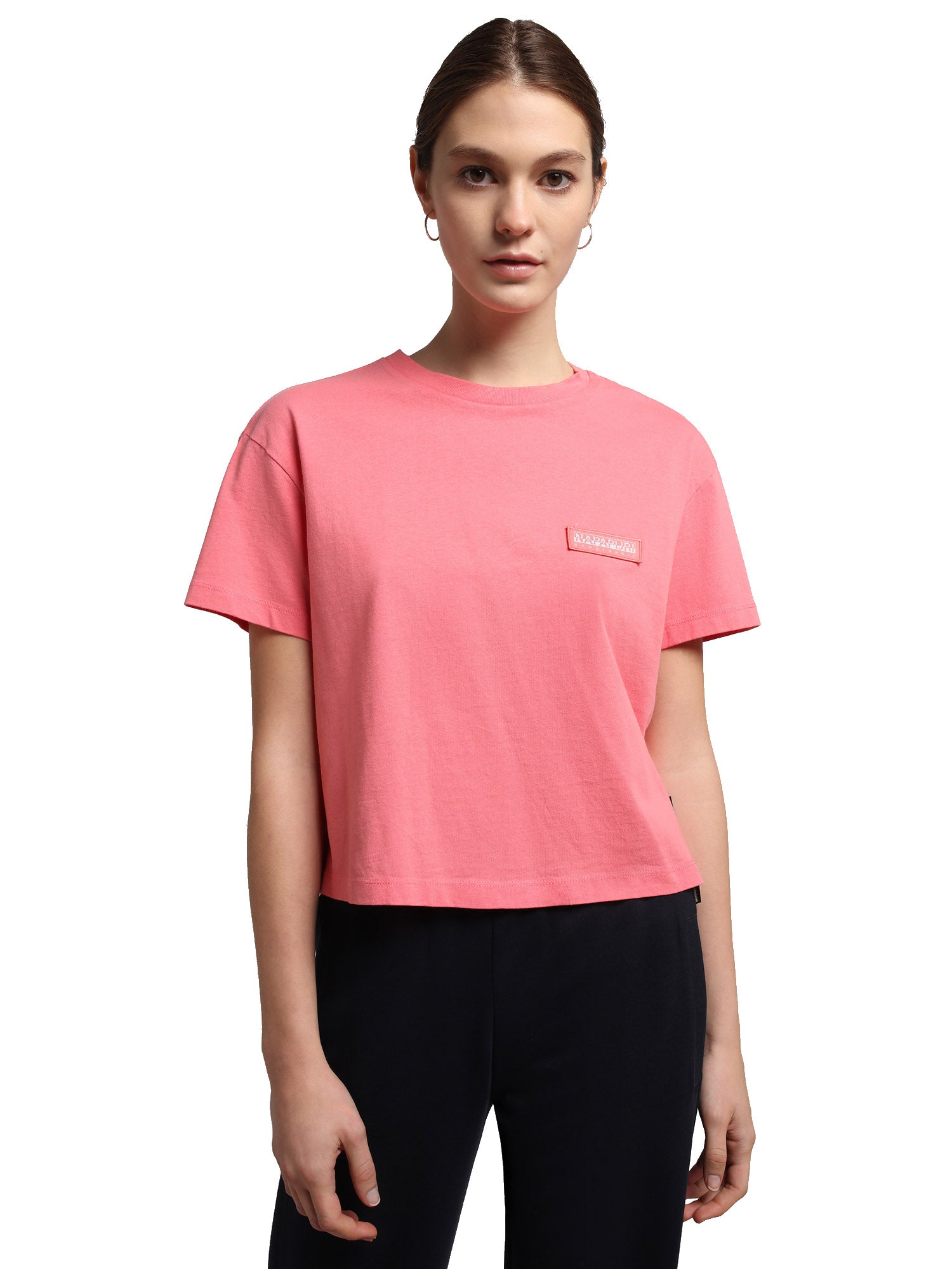 T-shirt Rosa Napapijri