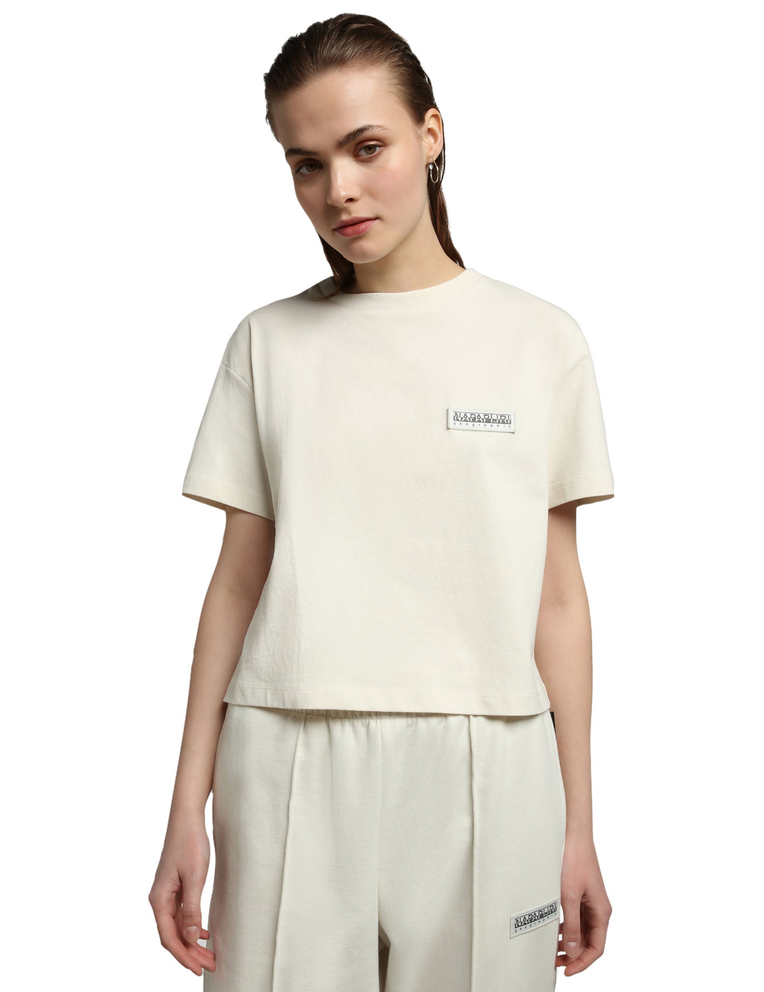 T-shirt Beige Napapijri