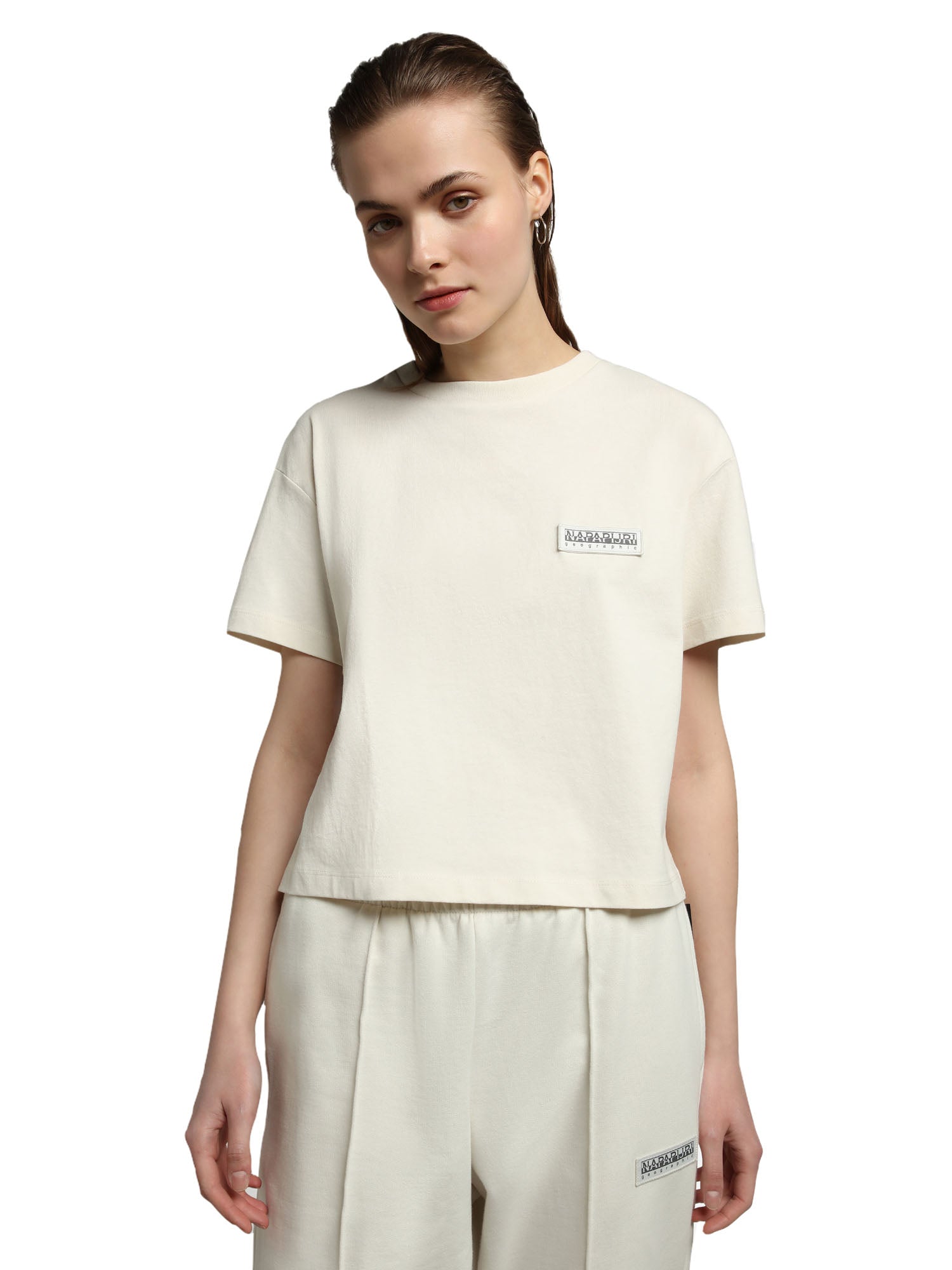 T-shirt Beige Napapijri