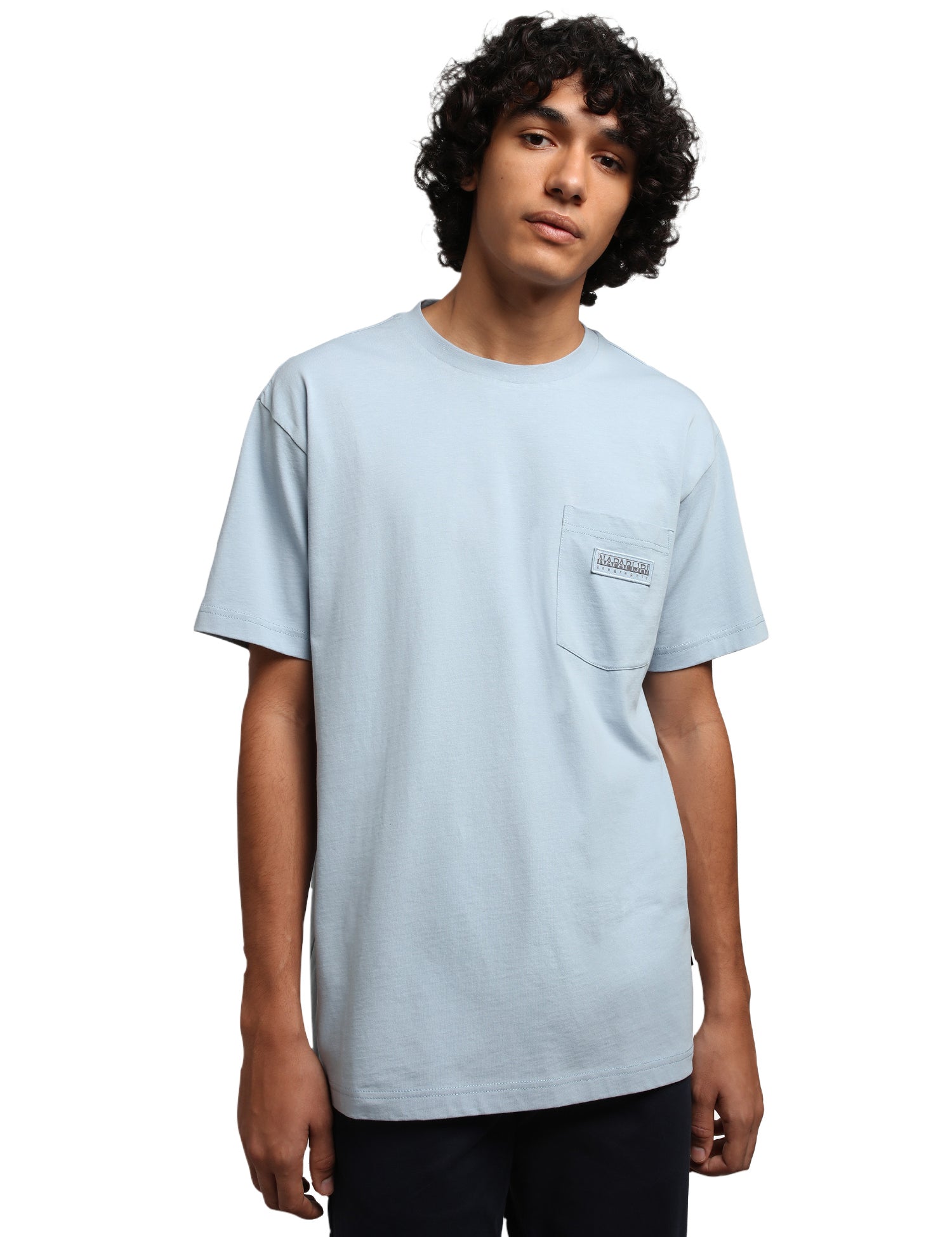 T-shirt Celeste Napapijri