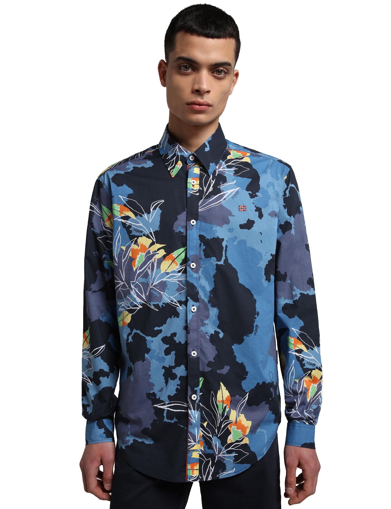 Camicie Blu Napapijri