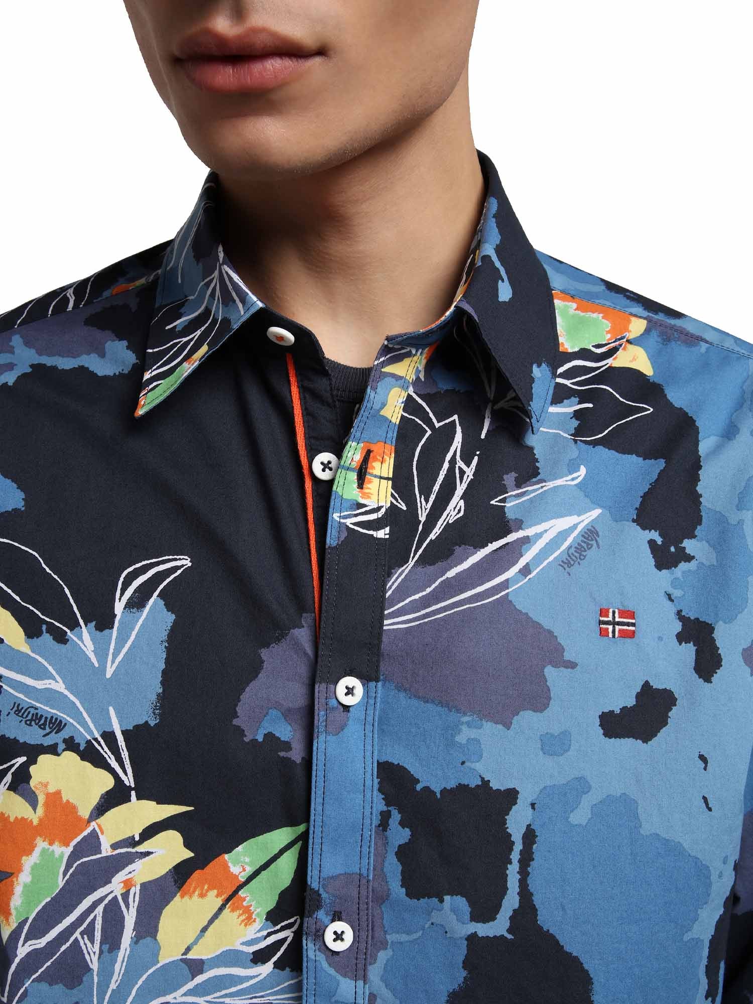 Camicie Blu Napapijri