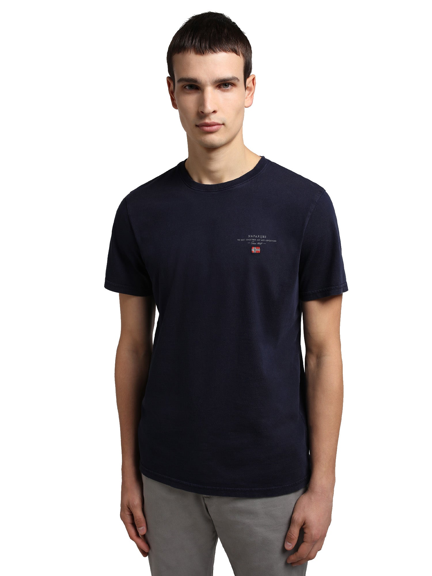 T-shirt Blu Scuro Napapijri