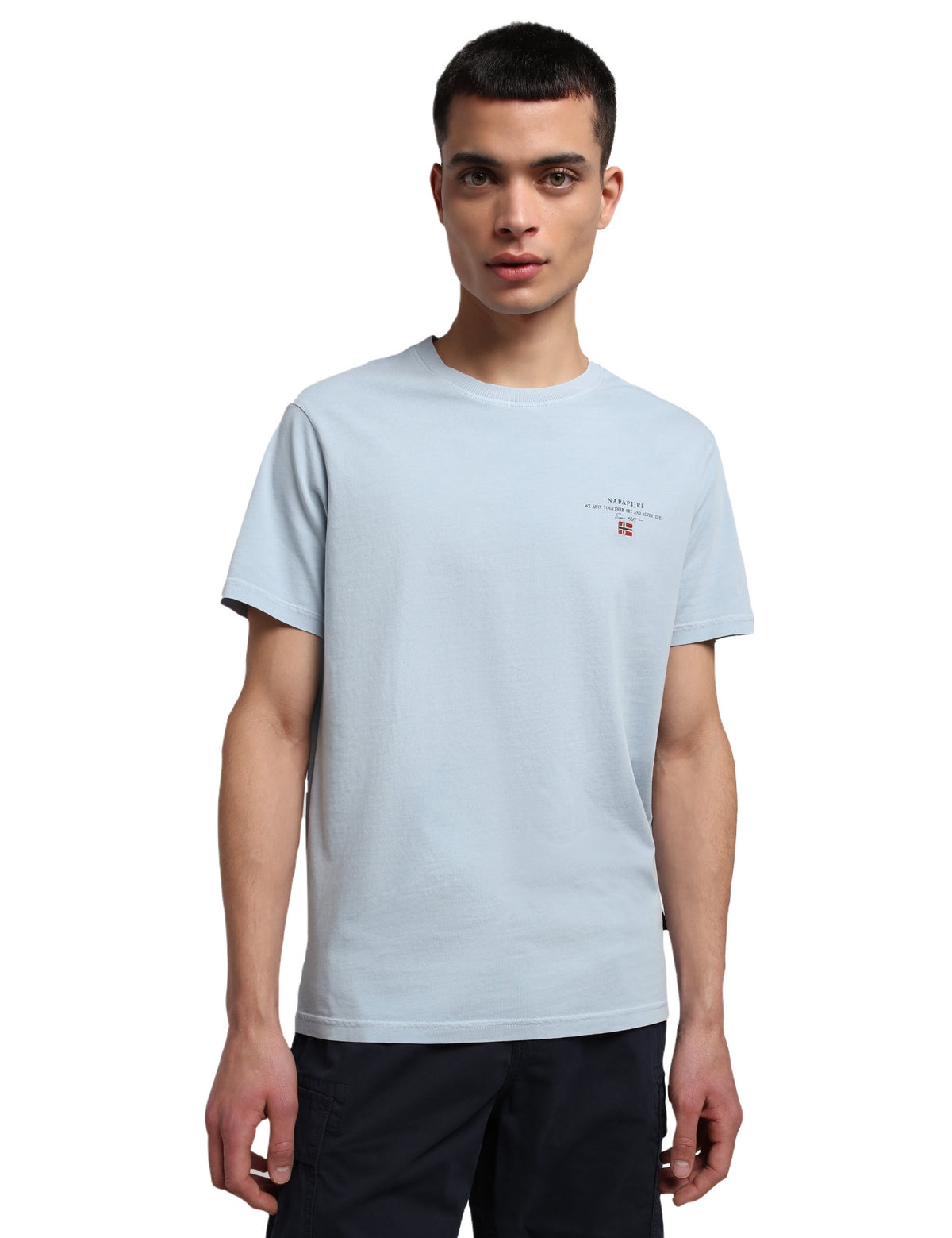 T-shirt Celeste Napapijri