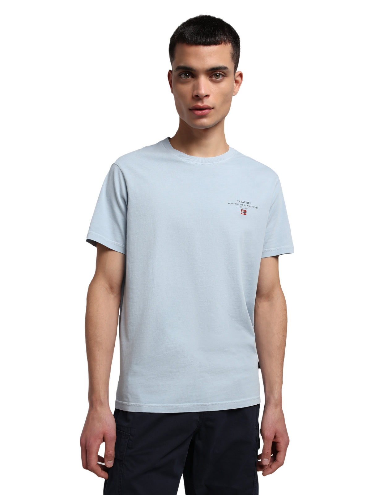 T-shirt Celeste Napapijri