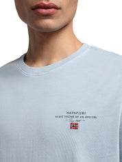 T-shirt Celeste Napapijri