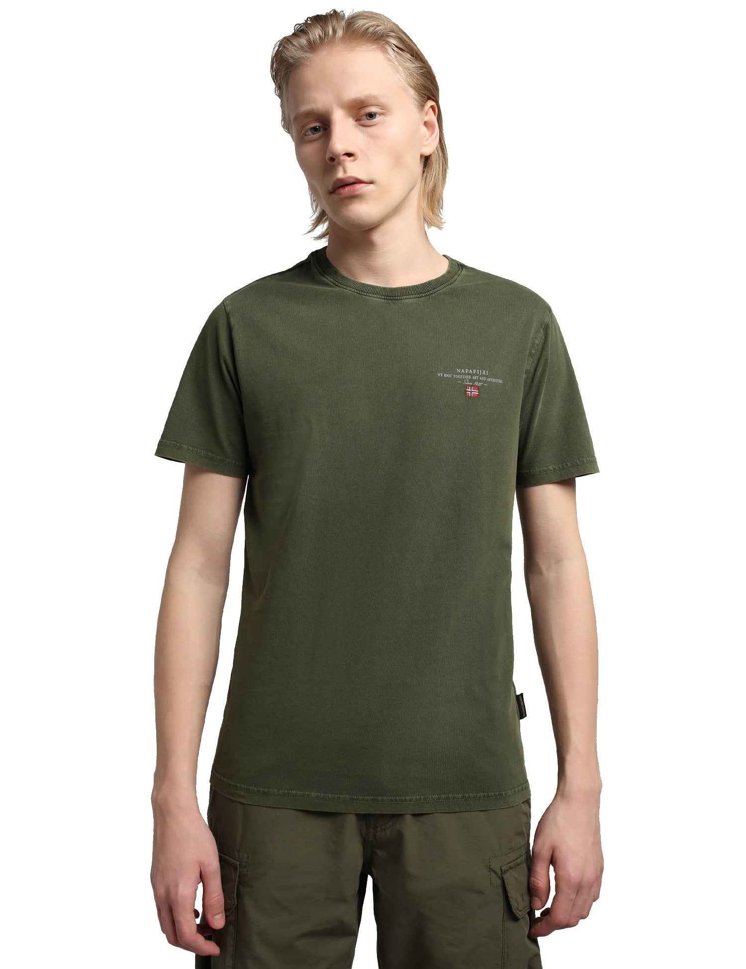 T-shirt Verde Napapijri