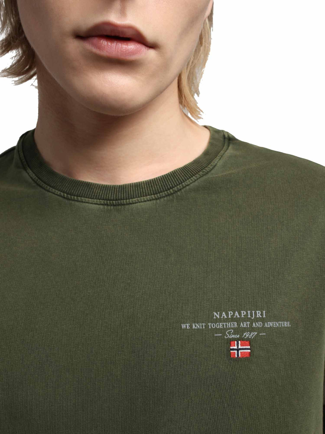 T-shirt Verde Napapijri