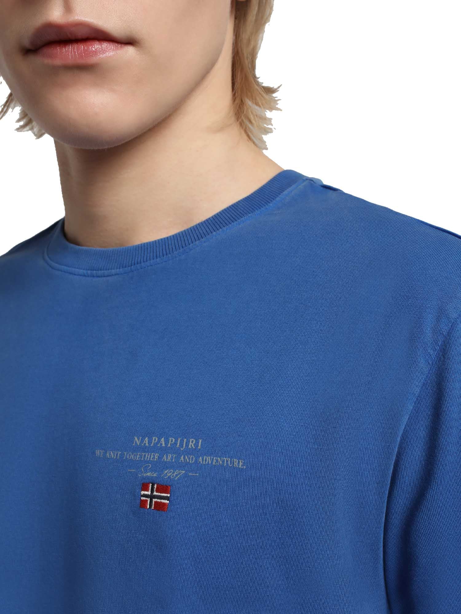 T-shirt Blu Napapijri