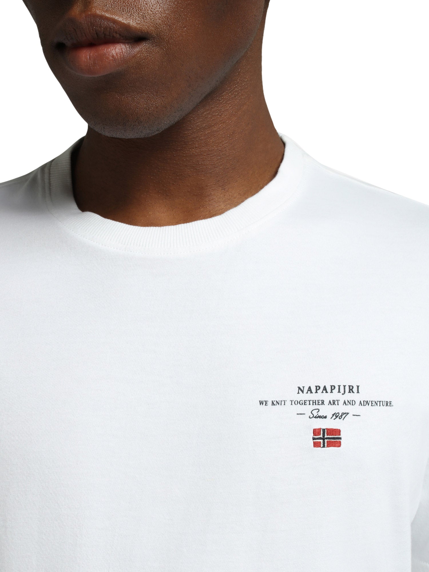 T-shirt Bianco Napapijri