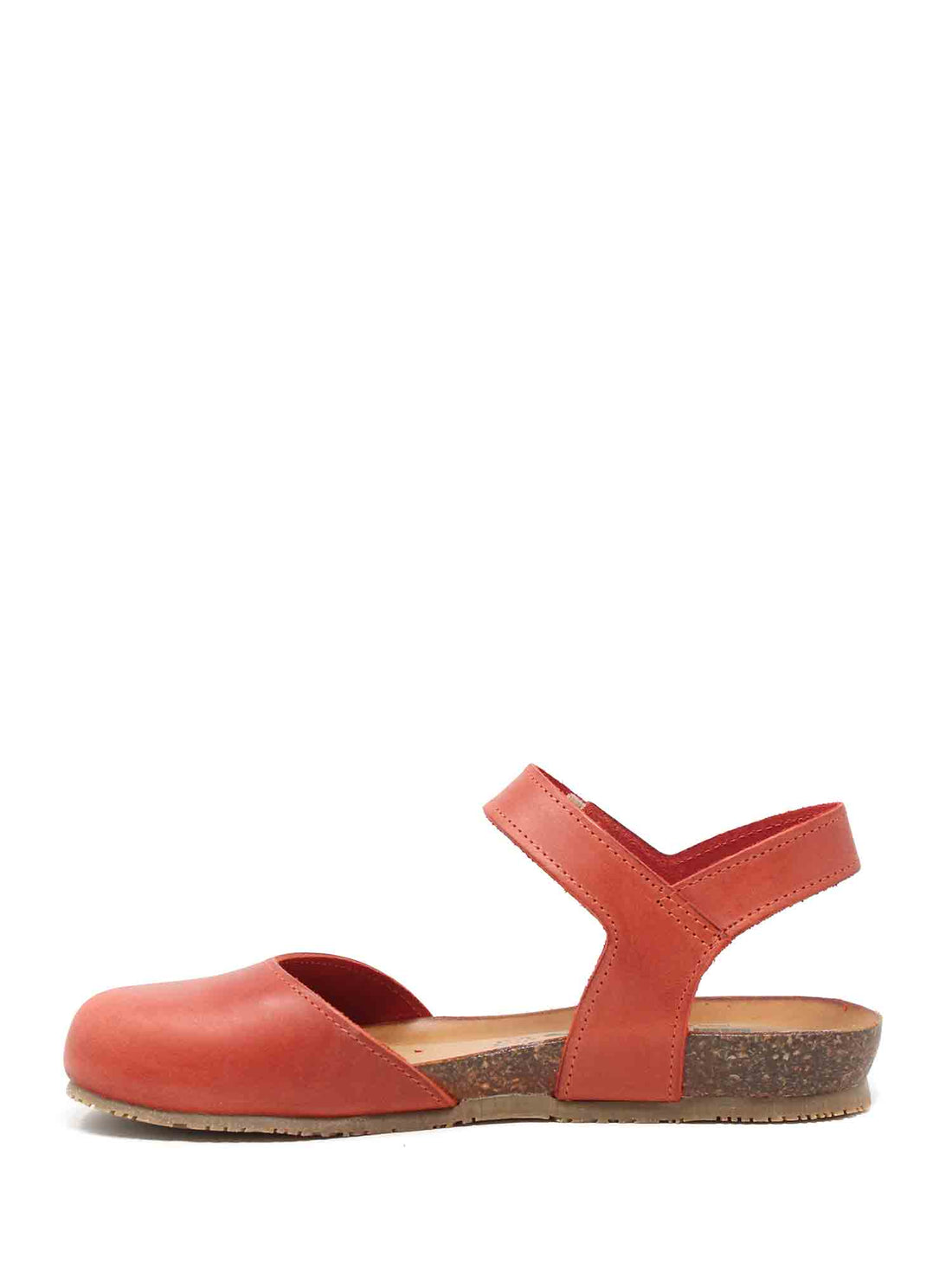 Sandali con strappi Rosso Bionatura