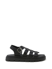 Sandali Nero Bionatura