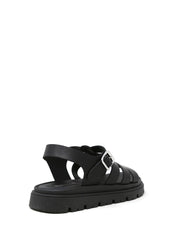 Sandali Nero Bionatura