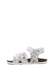 Sandali con strappi Bianco Bionatura Kids