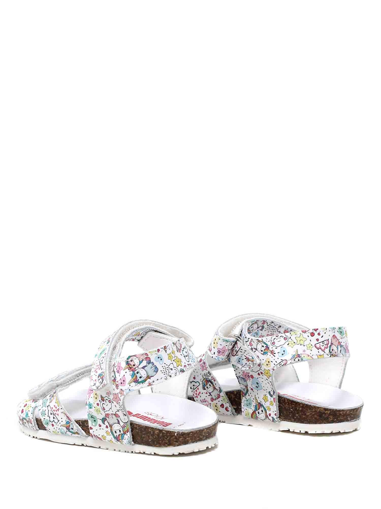 Sandali con strappi Bianco Bionatura Kids