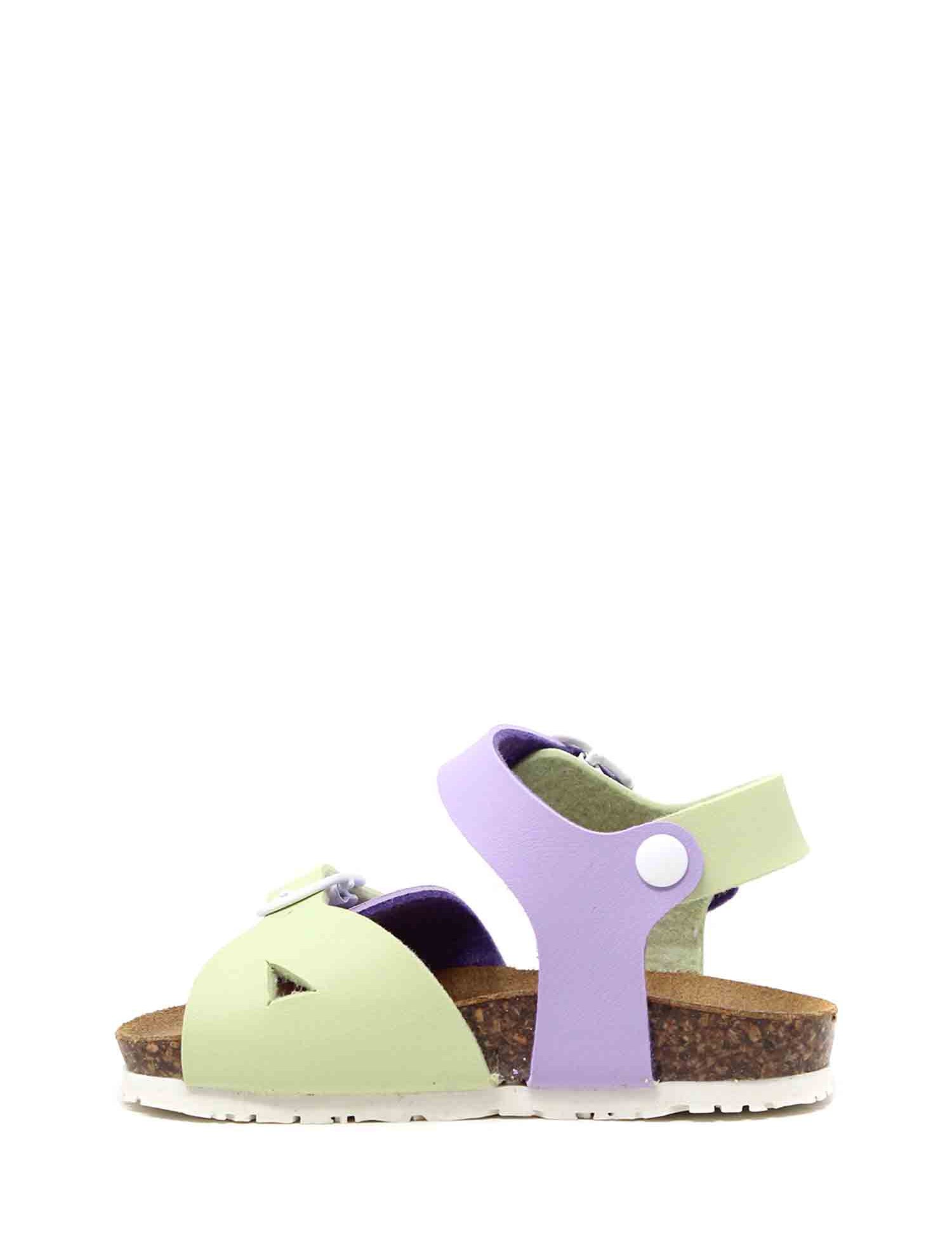 Sandali Viola Bionatura Kids