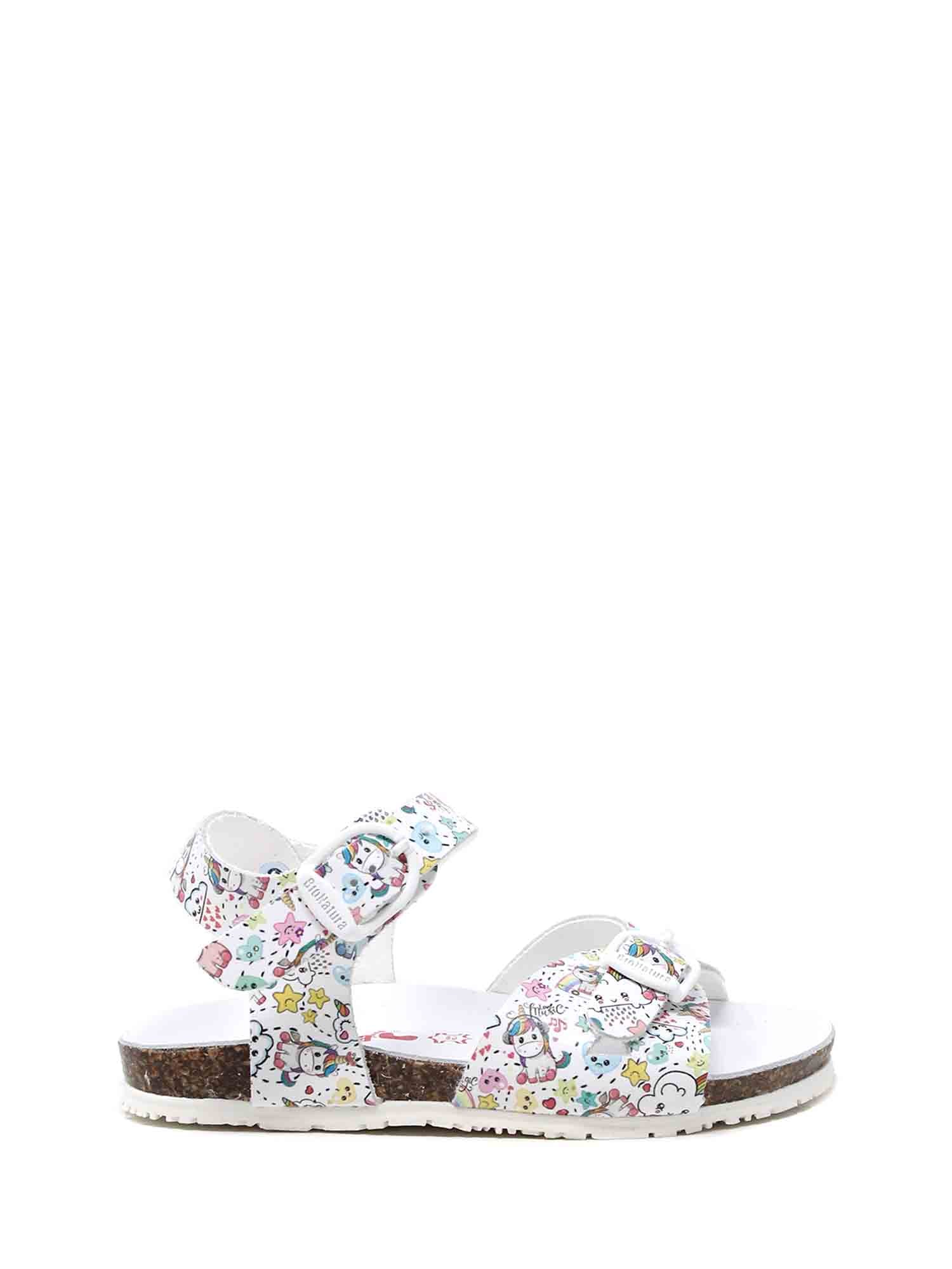 Sandali Bianco Bionatura Kids
