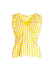 Top e canotte Giallo Fracomina