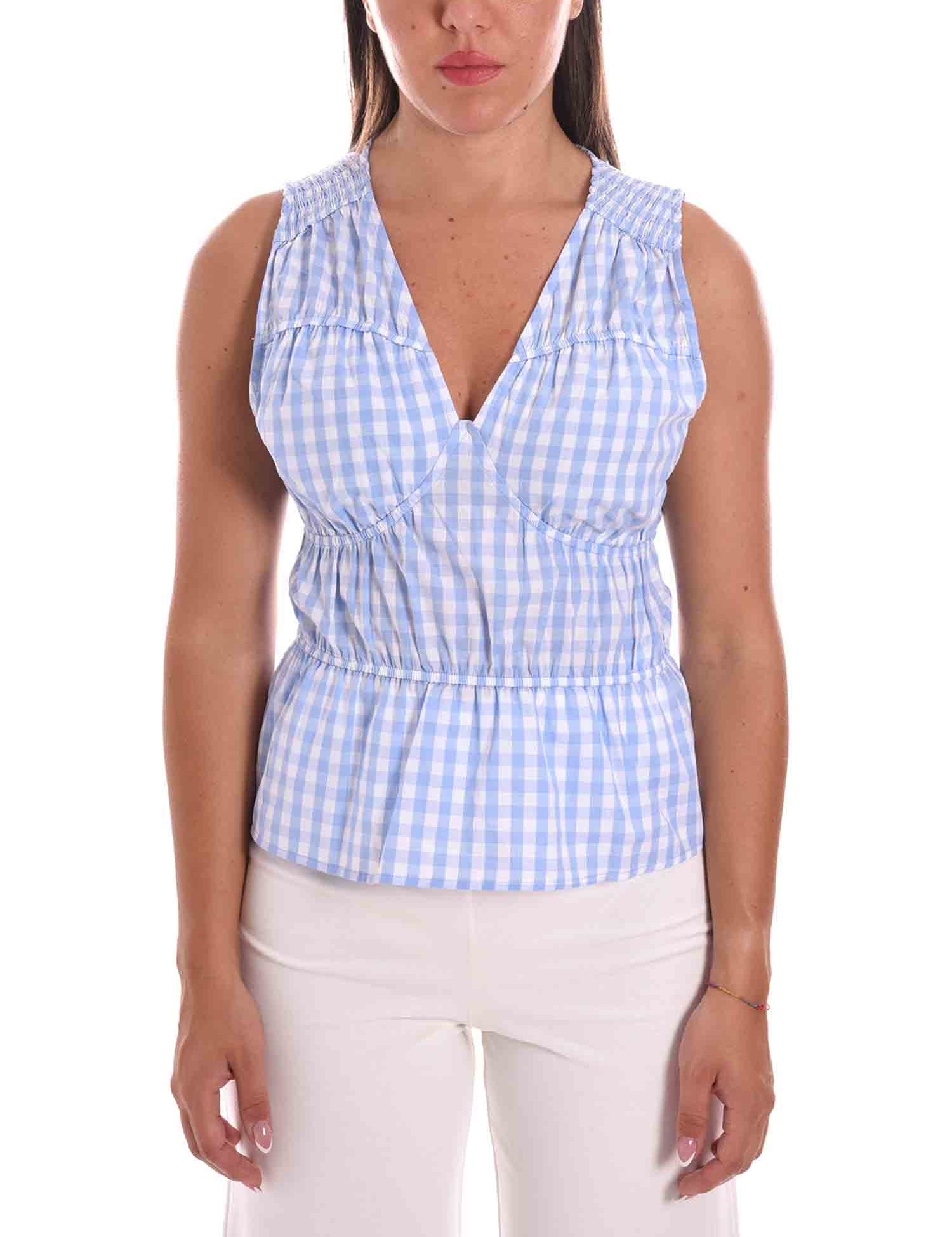 Top e canotte Blu Fracomina