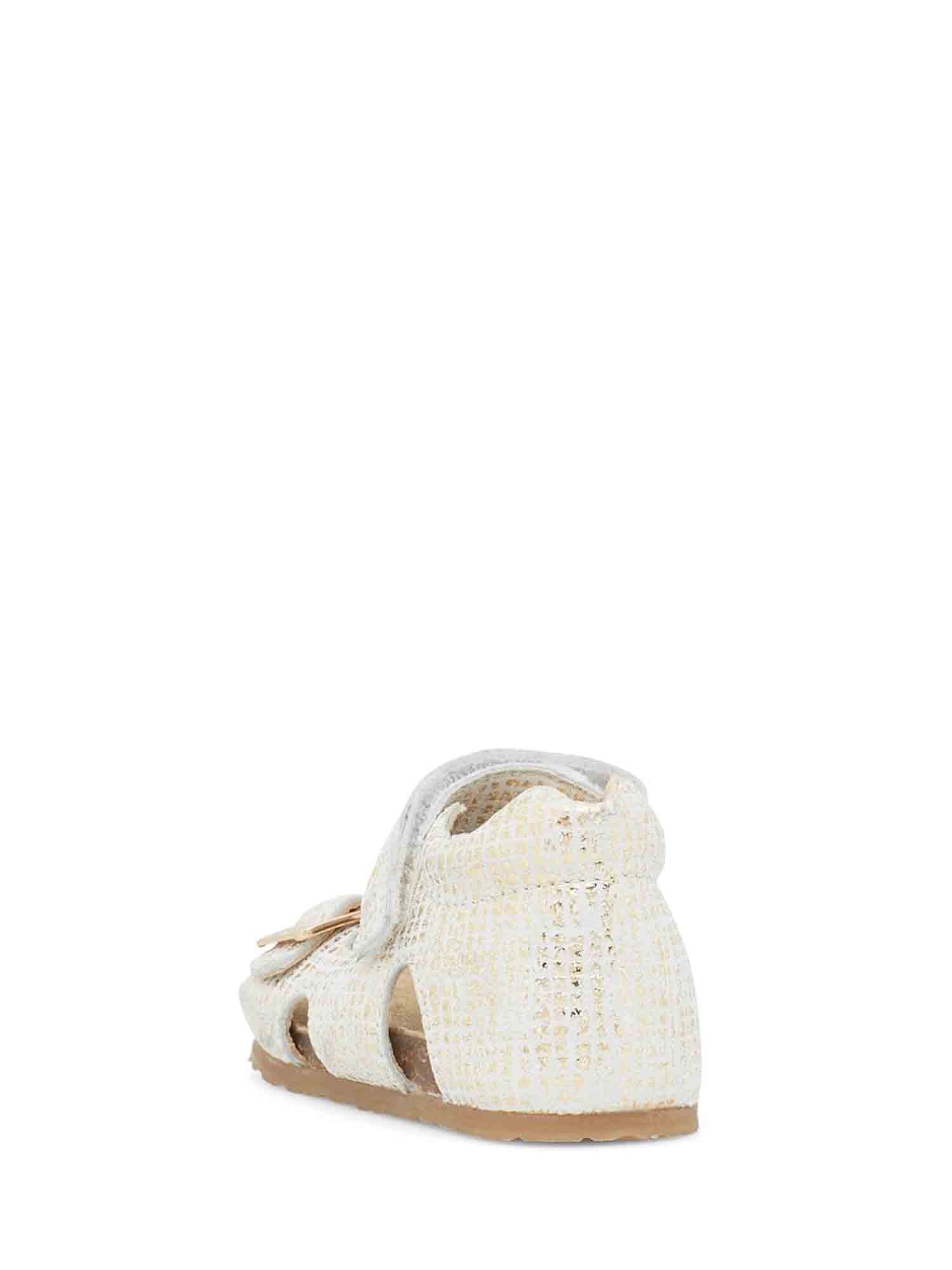 Sandali con strappi Beige Falcotto